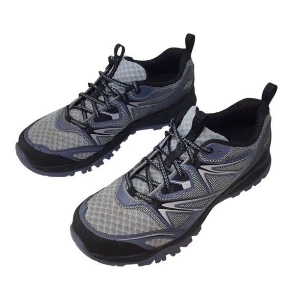 Merrell Capra Bolt Running Sneakers Trail Hiking Shoes J37382 Blue Gray Size 10 - Picture 1 of 11